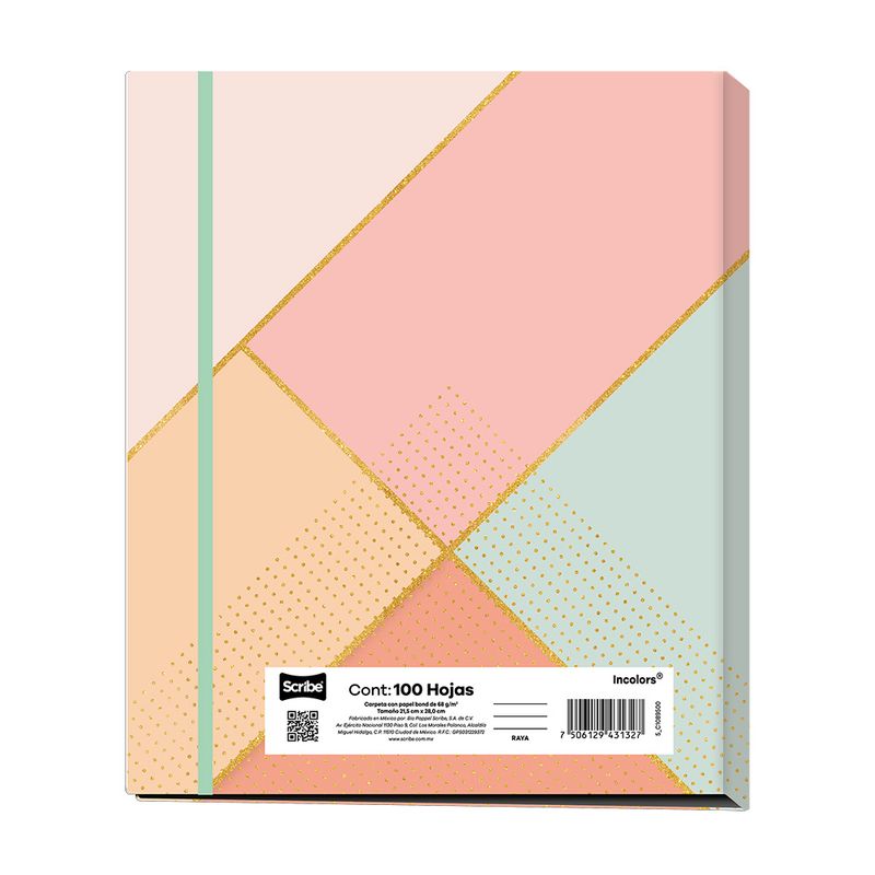 83998 - CARPETA CARTA 3ARG PASTA DURA INCOLORS