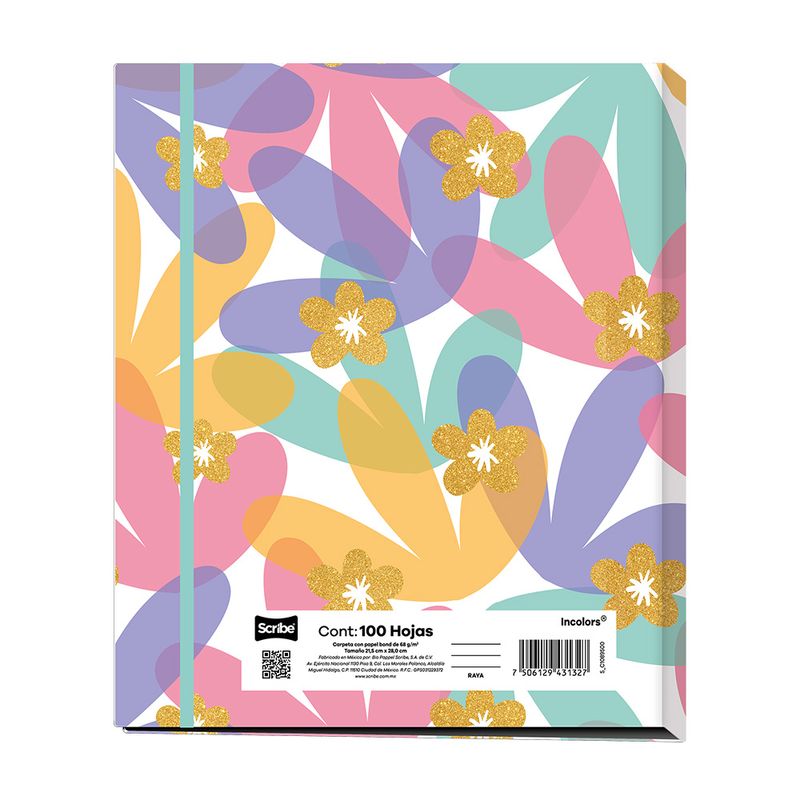 84000 - CARPETA CARTA 3ARG PASTA DURA INCOLORS