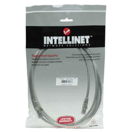 84065 - Cable Intellinet Red Cat5e UTP RJ45 M-M 7 5m Color Gris