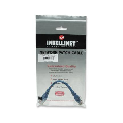 84062 - Cable Red Intellinet CAT5e UTP 0 45m Color Azul