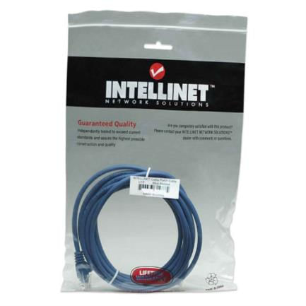 84080 - Cable Intellinet Red Cat5e UTP RJ45 M-M 7 5m Color Azul