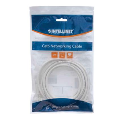 84083 - Cable Intellinet Red Cat6 UTP RJ45 M-M 2m Color Blanco
