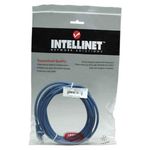 84077 - Cable Intellinet Pacth de Red Cat5e UTP RJ45 M-M 4 2m Color Azul