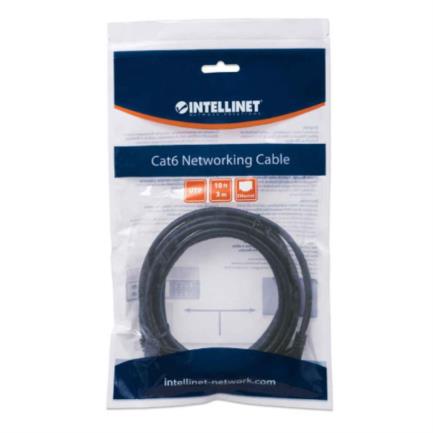 84098 - Cable Intellinet Red Cat6 UTP RJ45 M-M 3m Color Negro