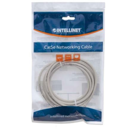 84095 - Cable Intellinet Red Cat6 UTP RJ45 M-M 5m Color Gris