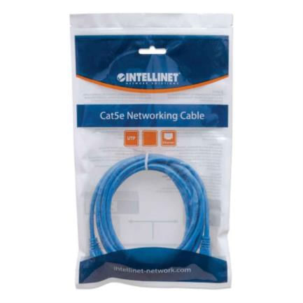 84112 - Cable Intellinet Red Cat6 UTP RJ45 M-M 5m Color Azul