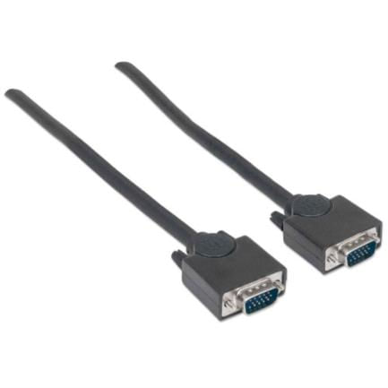 84308 - Cable Manhattan HD15 M-M para Monitor SVGA 4 5m Color Negro