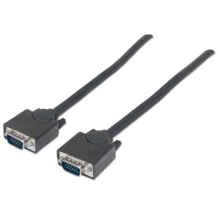 84309 - Cable Manhattan HD15 M-M para Monitor SVGA 4 5m Color Negro