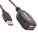 84274 - Cable Manhattan USB 2 0 Alta Velocidad Extensión Activa 10m Color Negro