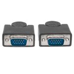 84234 - Cable Manhattan SVGA Monitor 8MM HD15M-M 1 8m Color Negro