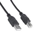 84260 - Cable Manhattan USB B Alta Velocidad 2 0 A-B3m Color Negro