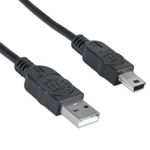 84266 - Cable Manhattan USB Mini B Alta Velocidad 2 0 A 1 8m Color Negro