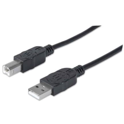 84410 - Cable Manhattan USB 2 0 A-B Alta Velocidad 5m Color Negro