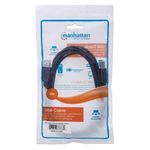 84411 - Cable Manhattan USB 2 0 A-B Alta Velocidad 5m Color Negro