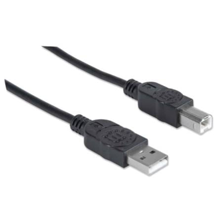 84409 - Cable Manhattan USB 2 0 A-B Alta Velocidad 5m Color Negro