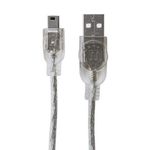 84268 - Cable Manhattan USB Mini B Alta Velocidad 2 0 A Mini B 1 8m Color Plata