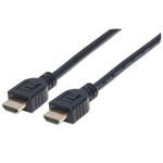 84275 - Cable Manhattan HDMI Alta Velocidad con Ethernet Blindado 2m Color Negro