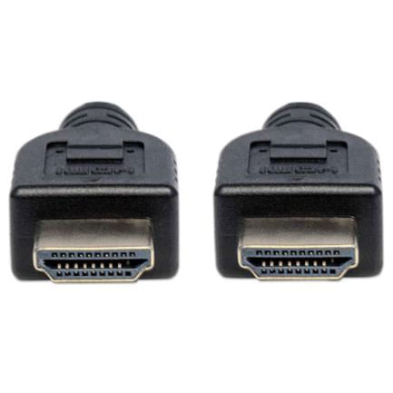 84276 - Cable Manhattan HDMI Alta Velocidad con Ethernet Blindado 2m Color Negro