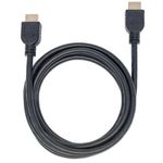 84277 - Cable Manhattan HDMI Alta Velocidad con Ethernet Blindado 2m Color Negro