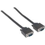 84302 - Cable Manhattan HD15 M-M para Monitor SVGA 3m Color Negro