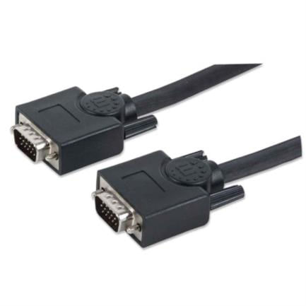 84306 - Cable Manhattan HD15 M-M para Monitor SVGA 7 5m Color Negro
