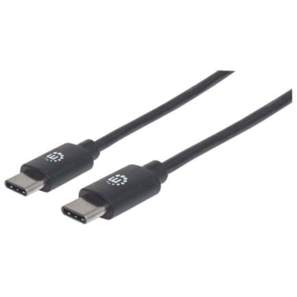 84341 - Cable Manhattan USB-C 2 0 Alta Velocidad 50cm Color Negro