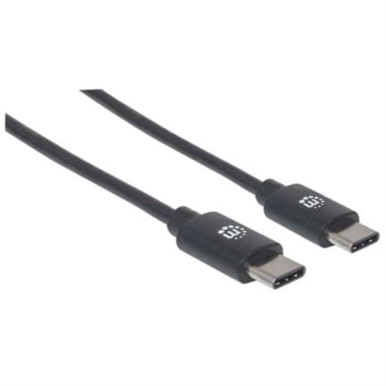 84340 - Cable Manhattan USB-C 2 0 Alta Velocidad 50cm Color Negro