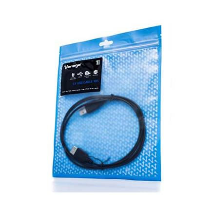 84520 - CABLE VORAGO EXTENSION CAB-105 USB 2 0 1 5 MTS BOLSA