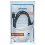 84396 - Cable Manhattan DisplayPort M-M 3m Color Negro