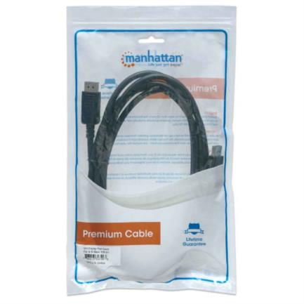 84396 - Cable Manhattan DisplayPort M-M 3m Color Negro