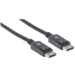 84394 - Cable Manhattan DisplayPort M-M 3m Color Negro
