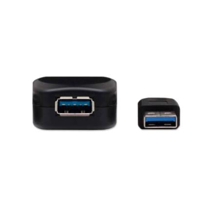 84374 - Cable Manhattan Extensión Activa USB-A 3 0 Súper Velocidad 5m Color Negro