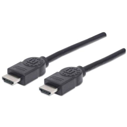 84386 - Cable Manhattan HDMI 1 4 M-M Alta Velocidad Canal Ethernet 5m Color Negro