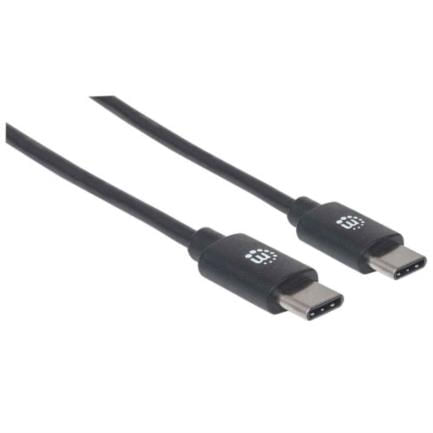 84334 - Cable Manhattan USB-C 2 0 Alta Velocidad 1m Color Negro