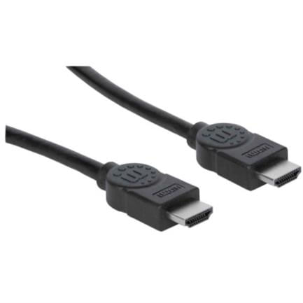 84391 - Cable Manhattan HDMI 1 4 M-M Alta Velocidad Canal Ethernet 3m Color Negro