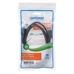 84399 - Cable Manhattan Mini HDMI-M a HDMI M Alta Velocidad 1 8m Color Negro