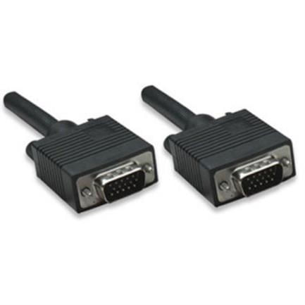84401 - Cable Manhattan SVGA 8mm HD15 M-M 11m Color Negro