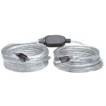 84414 - Cable Manhattan Extensión Activa USB Alta Velocidad A-B 11m Color Plata