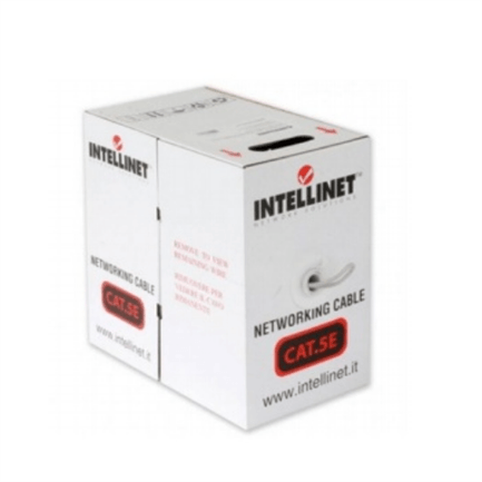 84748 - Bobina Cable Intellinet UTP Cat5e CCA Multifilar 305m Color Gris