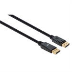 84770 - Cable Manhattan DisplayPort M-M 8K a 60Hz 1m Color Negro