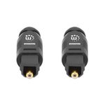 84870 - Cable Manhattan Audio Digital Óptico Toslink M-M 1m Color Negro