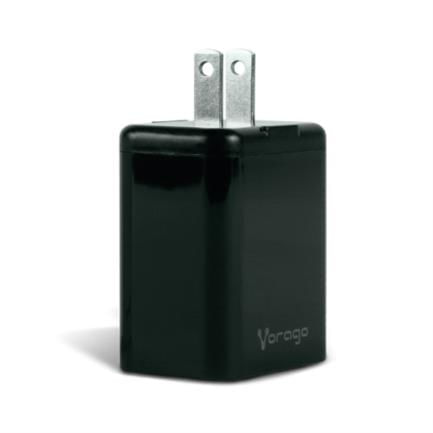84958 - Cargador Vorago Quick Charge AU-350 para Pared 3 0A PD 20W USB A-C Color Negro