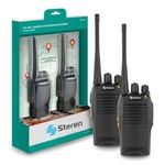 84910 - Kit Radio Steren RAD-010 2 Radios de 2 Vías Amateur 3W Color Negro