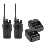 84909 - Kit Radio Steren RAD-010 2 Radios de 2 Vías Amateur 3W Color Negro