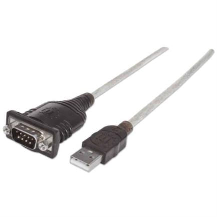 84609 - Convertidor Manhattan USB a Puerto Serial 1 8m