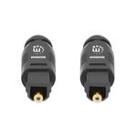 84874 - Cable Manhattan Audio Digital Óptico Toslink M-M 2m Color Negro