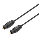 84873 - Cable Manhattan Audio Digital Óptico Toslink M-M 2m Color Negro