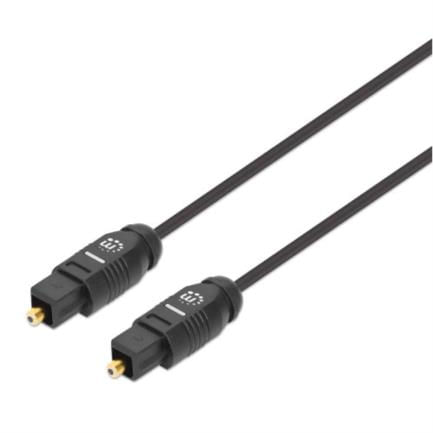 84873 - Cable Manhattan Audio Digital Óptico Toslink M-M 2m Color Negro