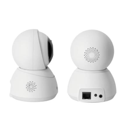 84980 - Cámara Seguridad Steren Wi-Fi/Ethernet 3MPx Robotizada Seguidor de Movimiento Color Blanco