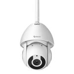 84973 - Cámara Seguridad Steren Wi-Fi/Ethernet FHD Robotizada Seguidor de Movimiento para Exterior Color Blanco